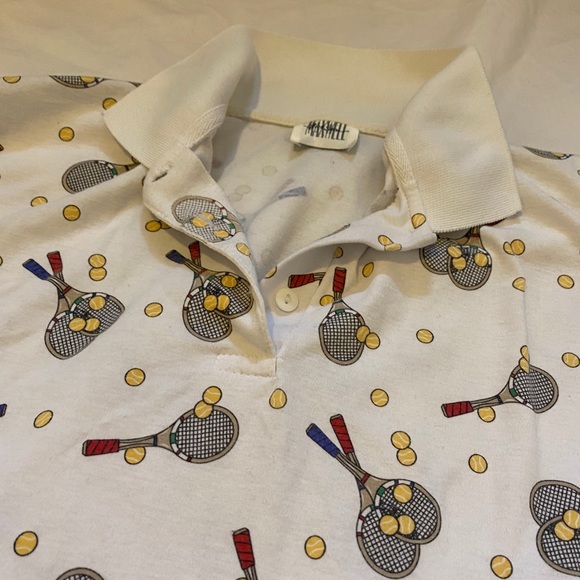 Vintage tennis polo - Picture 4 of 6